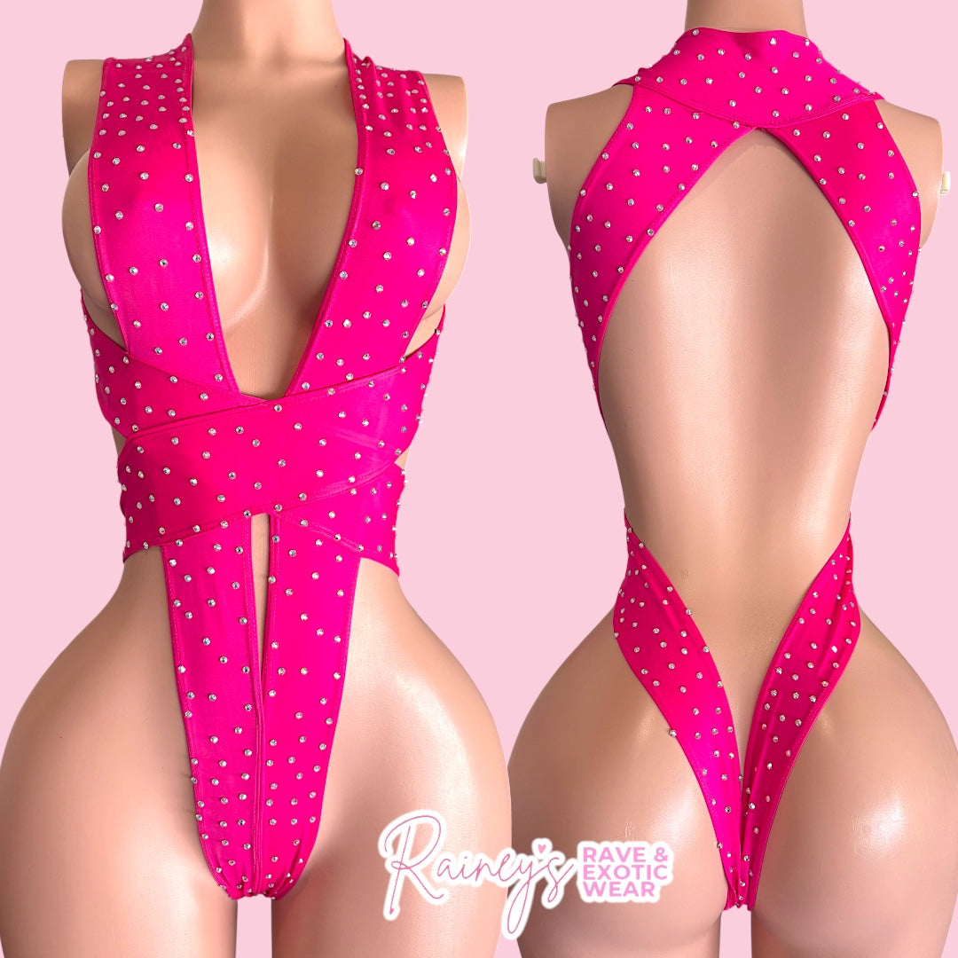 Pink Body Strap Set