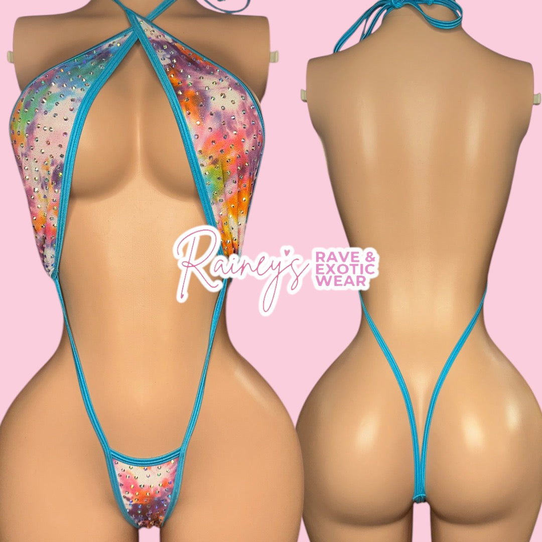 Blue/Rainbow Slingshot