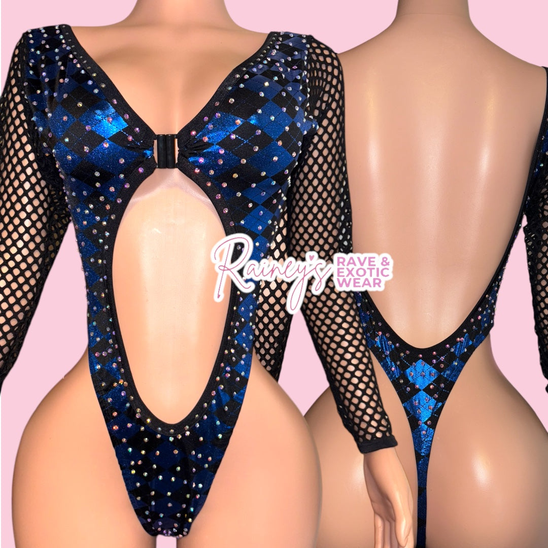 Blue/Black Joker Mari Sleeve Set