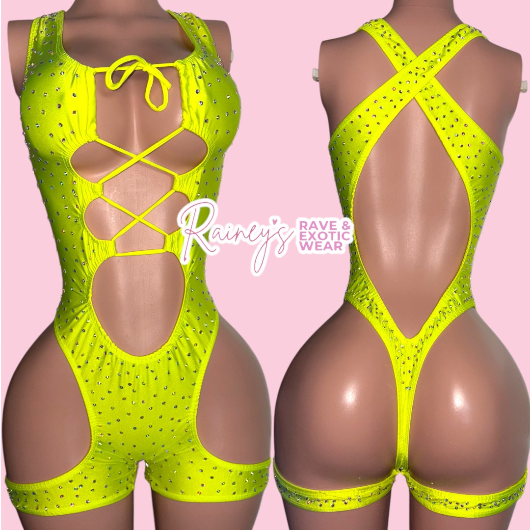Neon Winter Romper