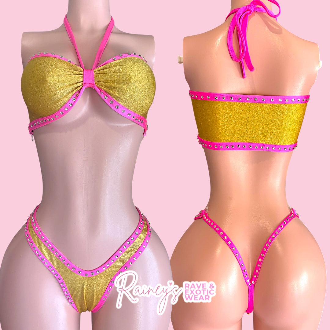 Yellow/Pink Two Way Set