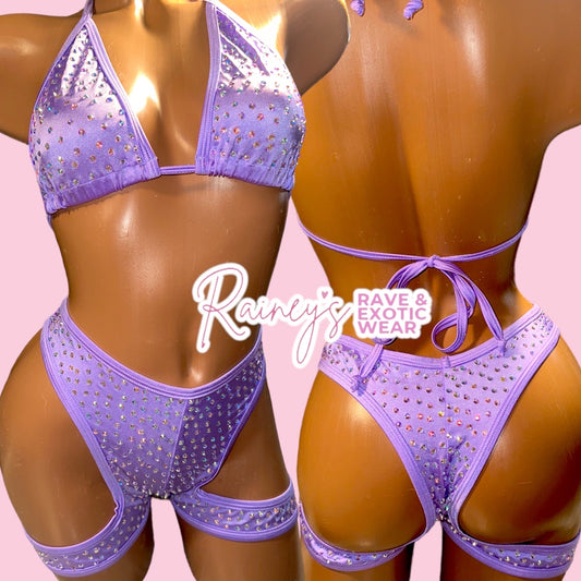 Lavender Capri Set