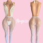 White Fishnet Set