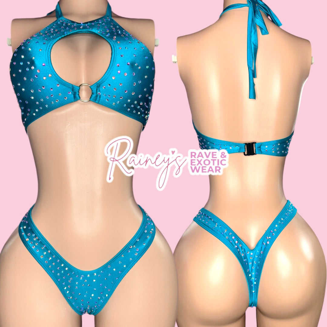 Blue (Turquoise) Two Piece Set