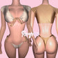 Tan Snake Sleeve Set