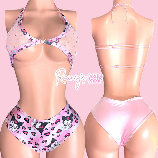 Pink Kuromi Set