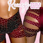 Maroon Cut Shorts Only