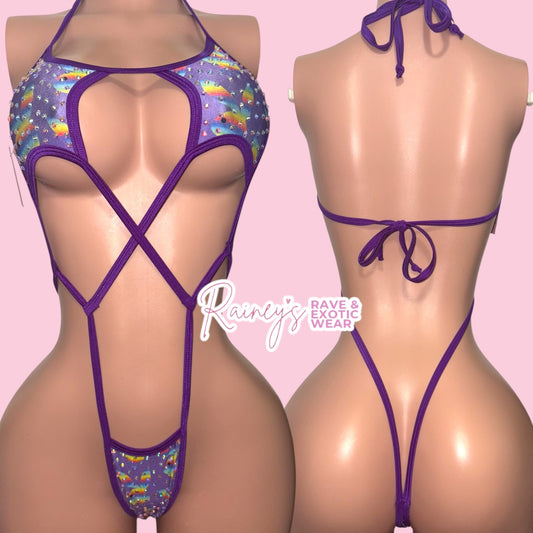 Purple Rainbow Playboy Violet Set