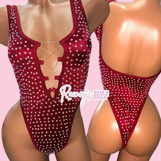 Maroon Bodysuit