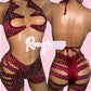 Maroon Jasmine Top Cut Shorts Set