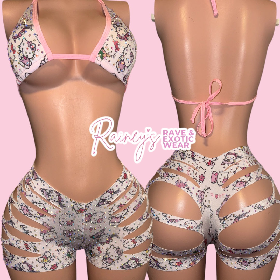 Hello Kitty OG Cut Shorts Set