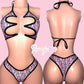 Dior Pink Jasmine Top Thong Set