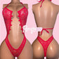 Pink Lace Aaliyah Set