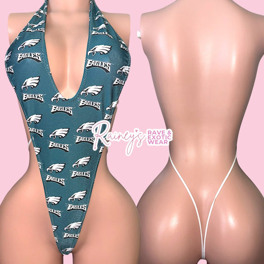 Eagles Vstring Bodysuit