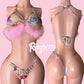 Tan/Pink Fur Gg Set