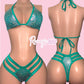 Mint Metallic Stormy Set