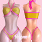 Yellow/Pink Two Way Set