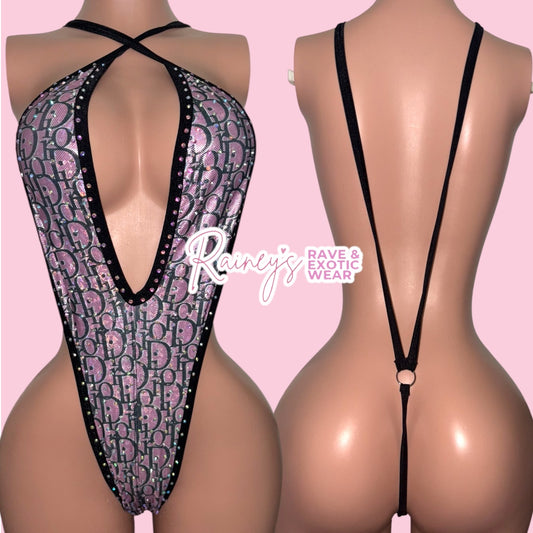 Pink Dior Bodysuit