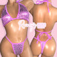 Purple Metallic Aubrey Set