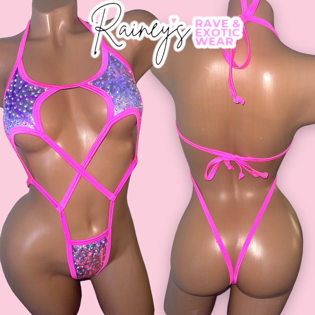 Pink/Purple Violet Set