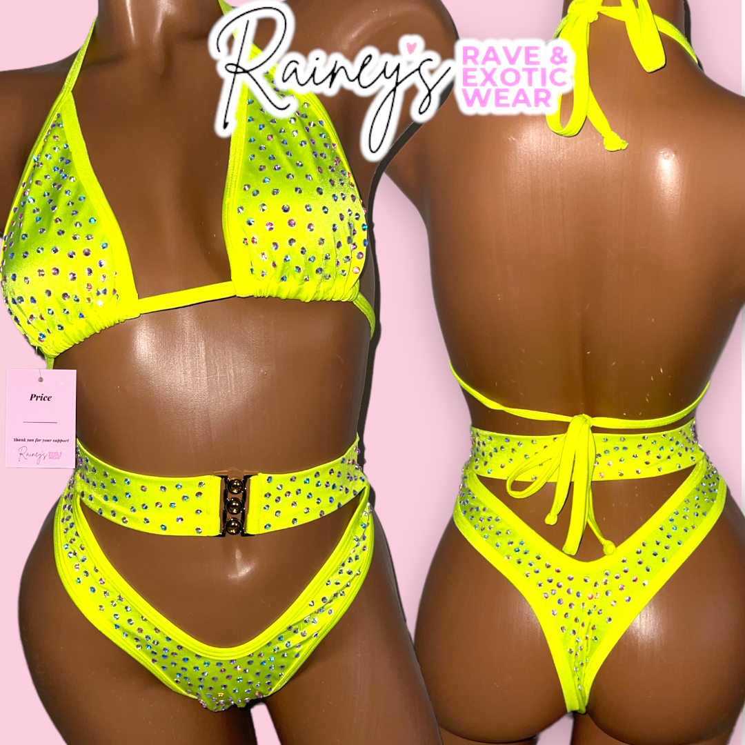 Neon Belt Set